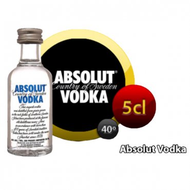 Absolut Vodka Miniaturas (12 Botellas)
