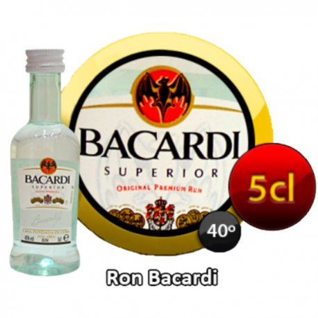 Bacardi Miniatura (12 Botellas)