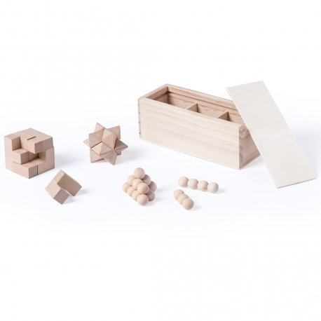 Mikado, juego de habilidad de madera en caja de metal