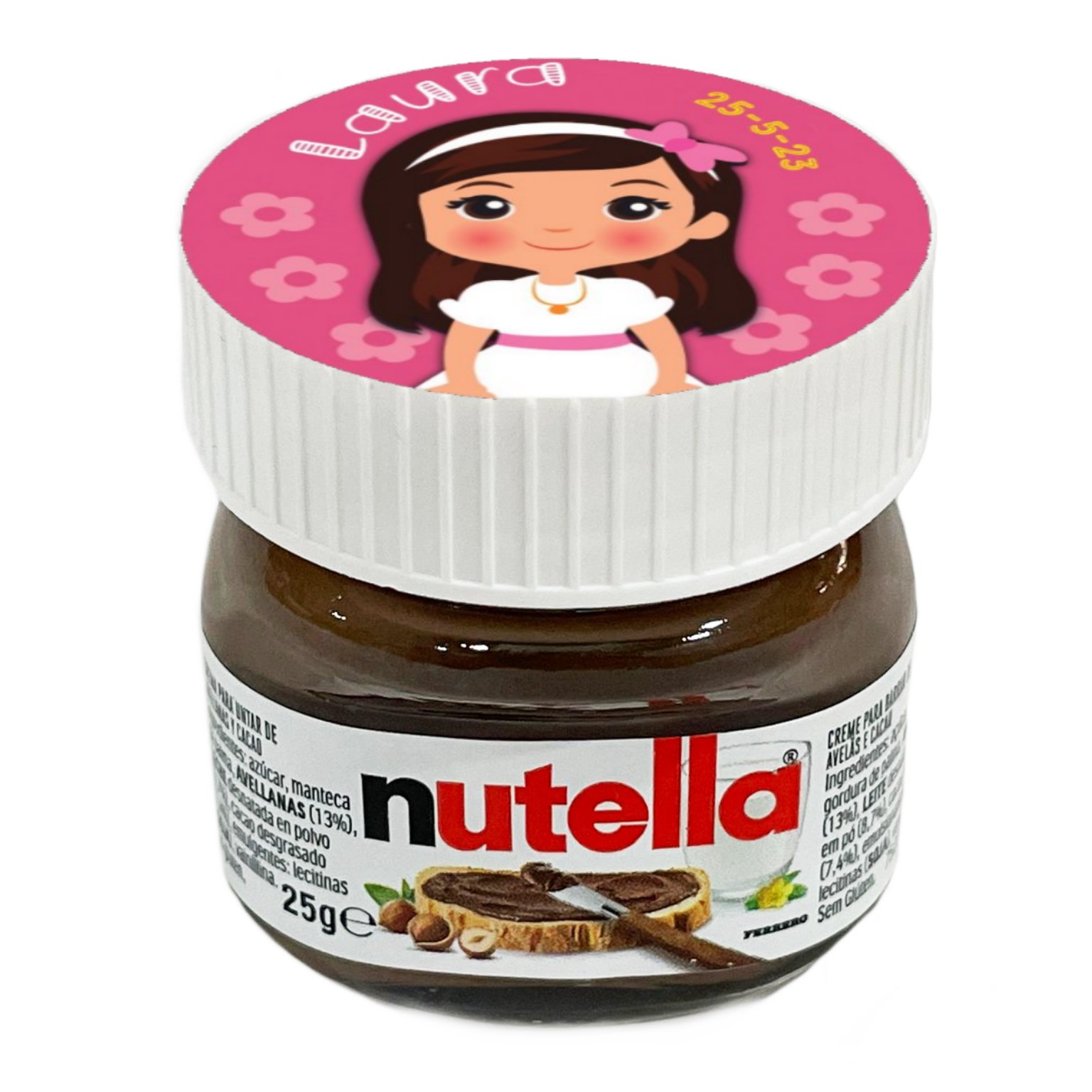 Pack Nutella comunión niña diadema