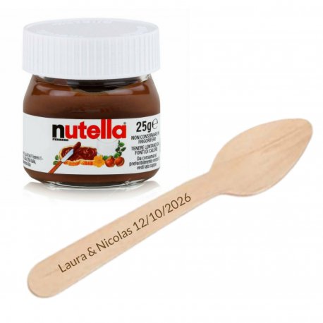 Nutella Personalizada con Cuchara