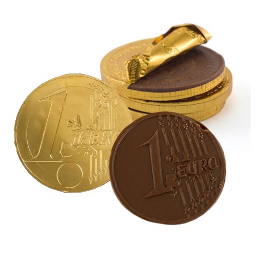 Monedas de Chocolate  Detalles para Bodas, Comuniones, Bautizos y