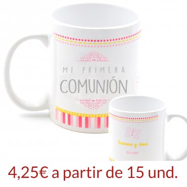 Tazas Comunion Gemelas (4.25€ A/P 15U)