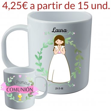 Tazas Primera Comunion (4.25€ A/P 15U)