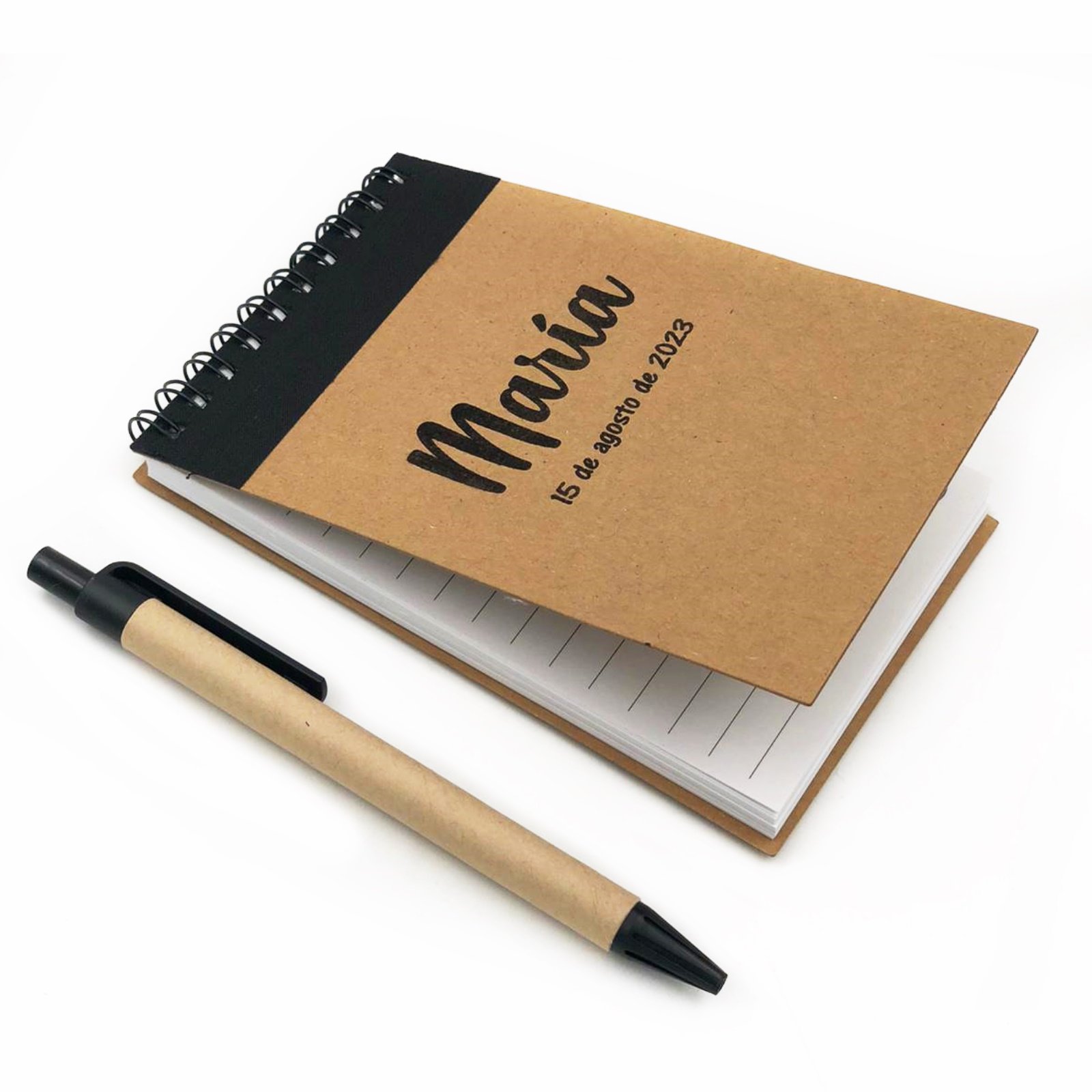 Bolígrafos, cuadernos para detalles de comunión