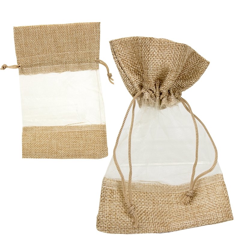 bolsas de tela bolsas de saco saco de tela tela de saco saco de algodón  saquitos de regalo